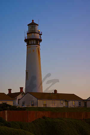 Sunset at Pigeon Point Lighthouse, California