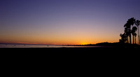 Sunset at Santa Barbara California