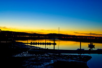 Sunset at Redwood Shores California